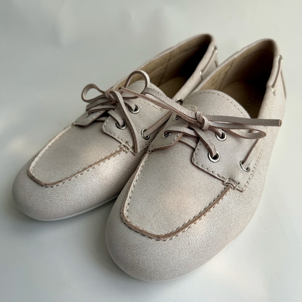 Marc Fisher LTD Shoes Womens Size 7 Suede Boat Loafer MLULEENA